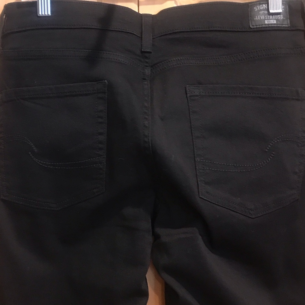 Signature by Levi Strauss Black Jeans - Picture 7 of 9